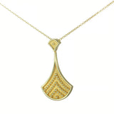 Byzantine Gold Pendant with Granulations Odysseus Jewelry
