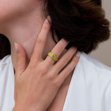 Byzantine Emerald Ring Odysseus Jewelry