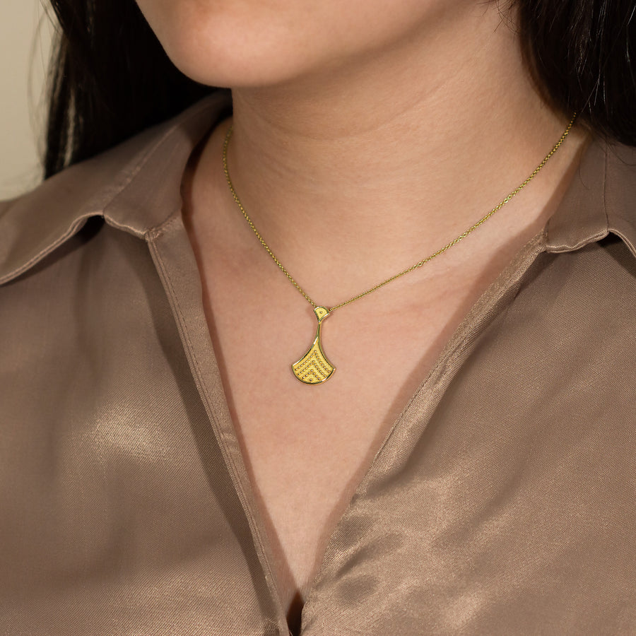 Byzantine Gold Pendant with Granulations