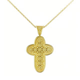 Byzantine Rounded Cross Pendant Odysseus Jewelry