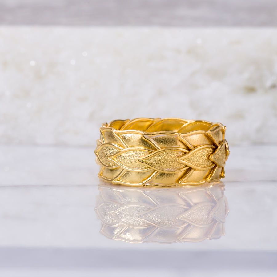 Byzantine Gold Daphne Ring