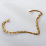 18K Byzantine Gold Laurel Necklace Odysseus Jewelry