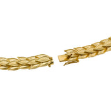 18K Byzantine Gold Laurel Necklace