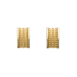Granulation Gold Byzantine Earrings