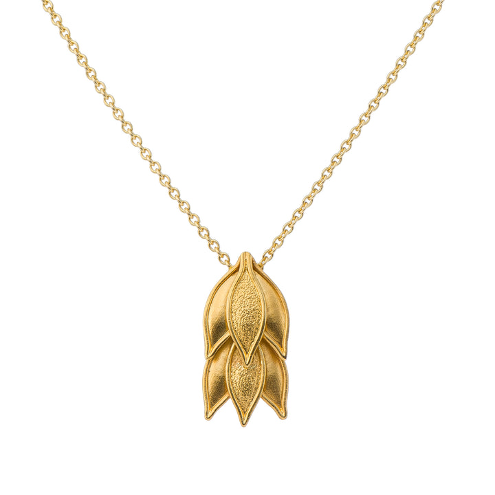 Byzantine Gold Laurel Pendant